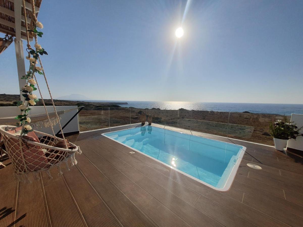 Tramonto Luxury Villa No1- Breathtaking Sunset View Foiníkion Екстериор снимка