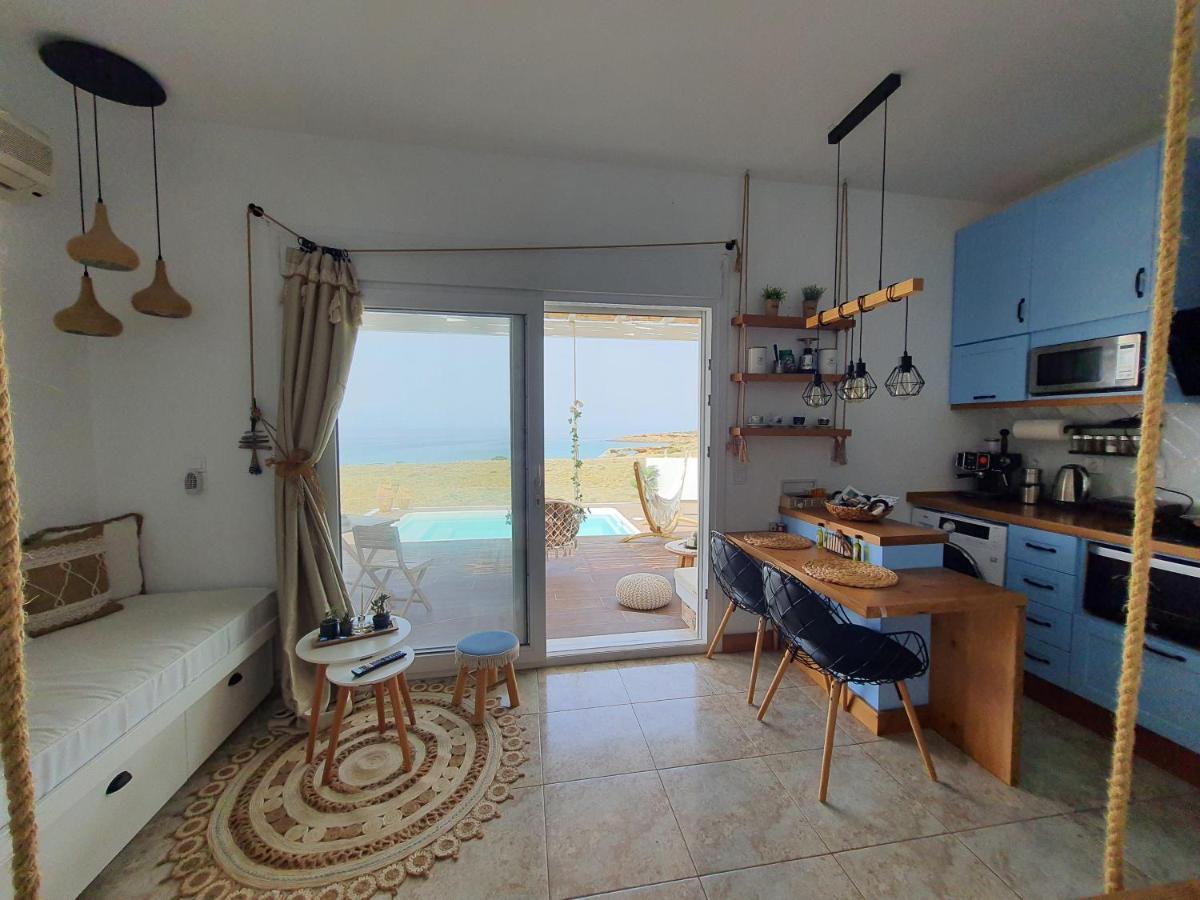 Tramonto Luxury Villa No1- Breathtaking Sunset View Foiníkion Екстериор снимка