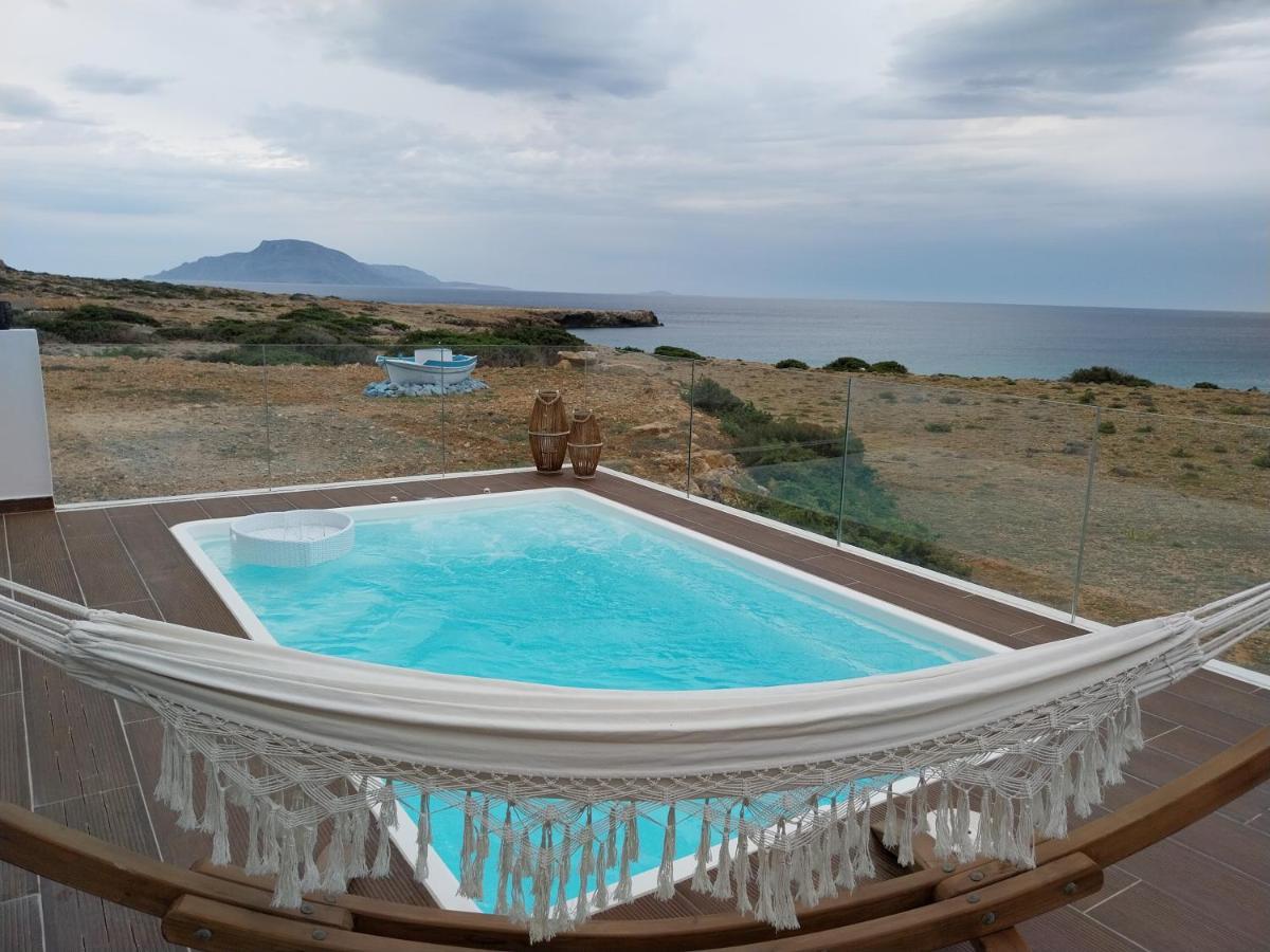 Tramonto Luxury Villa No1- Breathtaking Sunset View Foiníkion Екстериор снимка