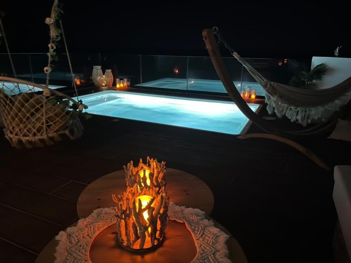 Tramonto Luxury Villa No1- Breathtaking Sunset View Foiníkion Екстериор снимка